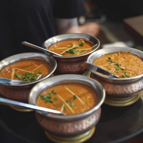 Krewetki curry 